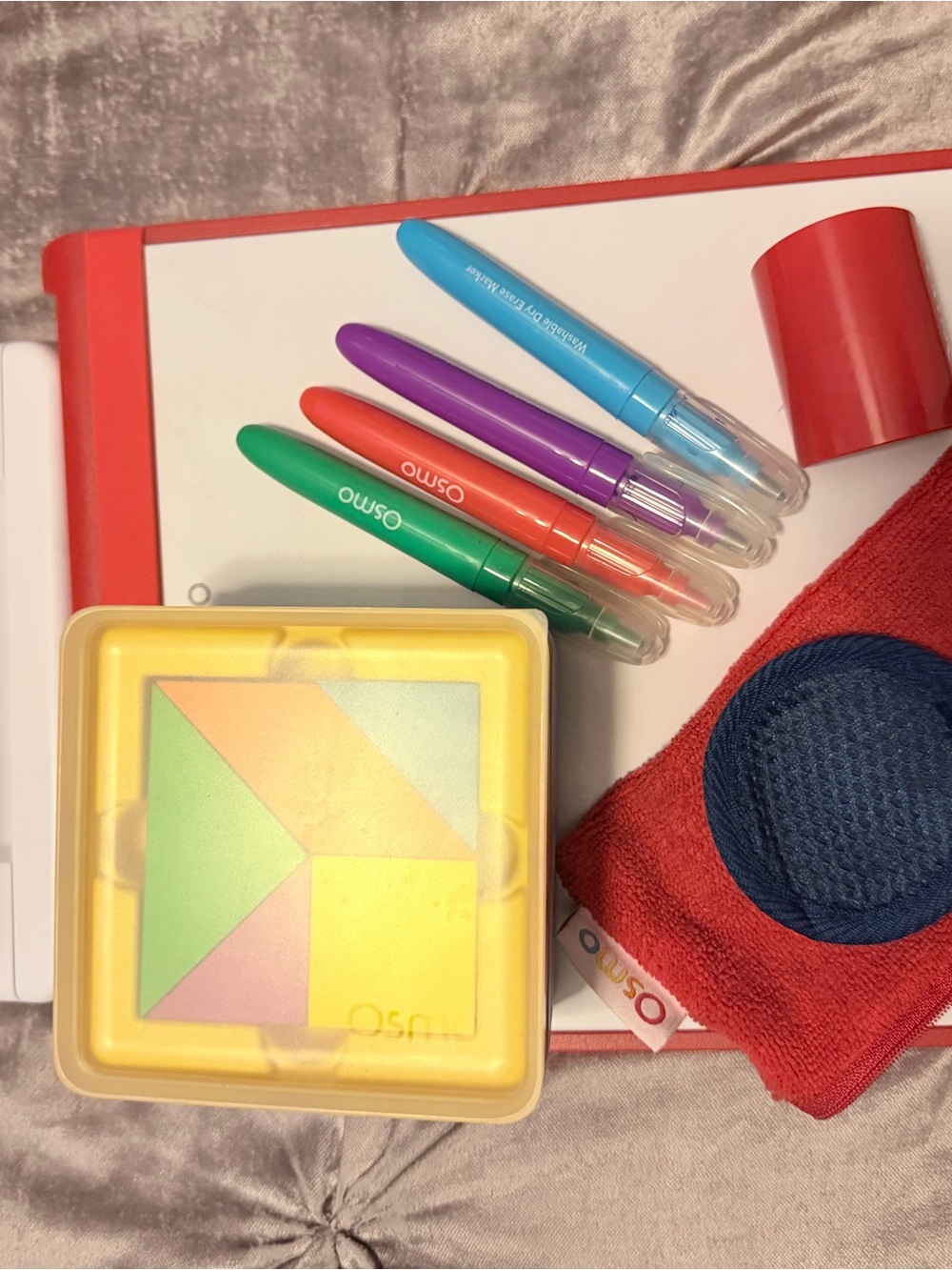 Osmo Kids Learning Activity Set with Multicolor Pens and Puzzle